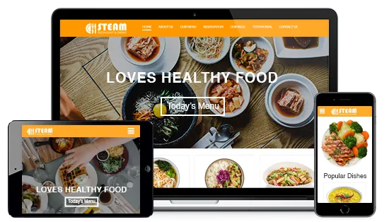 Multi-device optimized online food and drinks store powered by StoreHippo ecommerce platform.