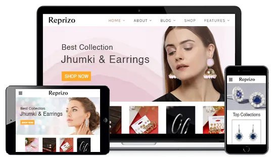 Multi-device optimized online fashion accessories store powered by StoreHippo ecommerce platform