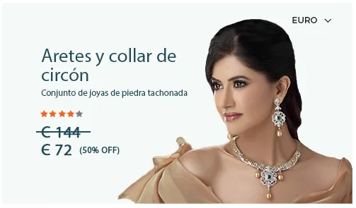 A multilingual online earrings store built with StoreHippo ecommerce platform.