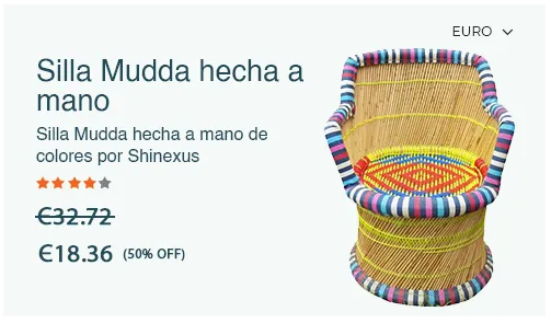 A multilingual online handicraft store built with StoreHippo ecommerce platform.