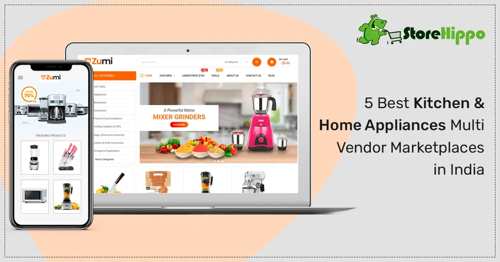 Top 5 Kitchen & Home Appliances Multi Vendor Marketplaces In India