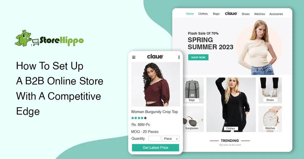 How to set up a B2B online store to beat your competitors