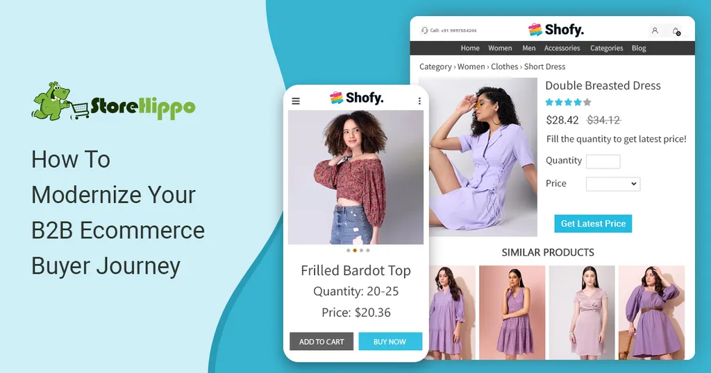 5 ways to modernize your B2B ecommerce buyer journey