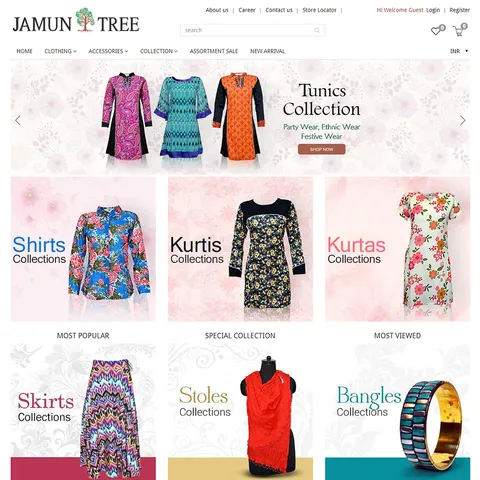 Buy Jamun Tree Womens Chicken Kurta JT0364WhiteLarge at Amazonin