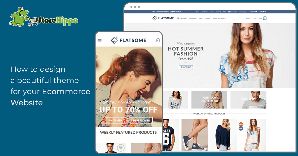 Ecommerce Themes: Choosing a WOW Design for your Online Store made easy
