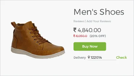 Form builder feature of StoreHippo powered shoes store showing the option to add special fields on product page.