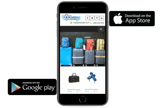 StoreHippo ecommerce platform helps in building Android and iOS mobile apps for online travel accessories store.