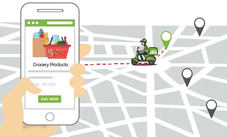 location based grocery stores