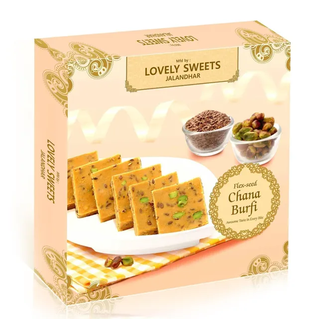 Flex Seed Chana Burfi