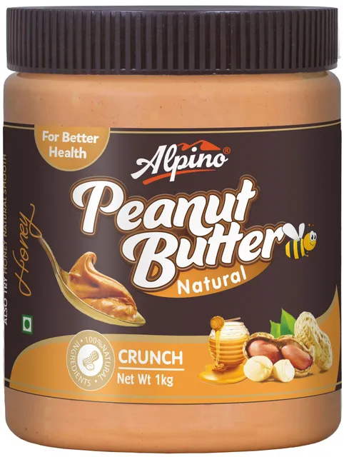 Alpino Natural Honey Peanut Butter Crunch (Gluten Free / Non-GMO)