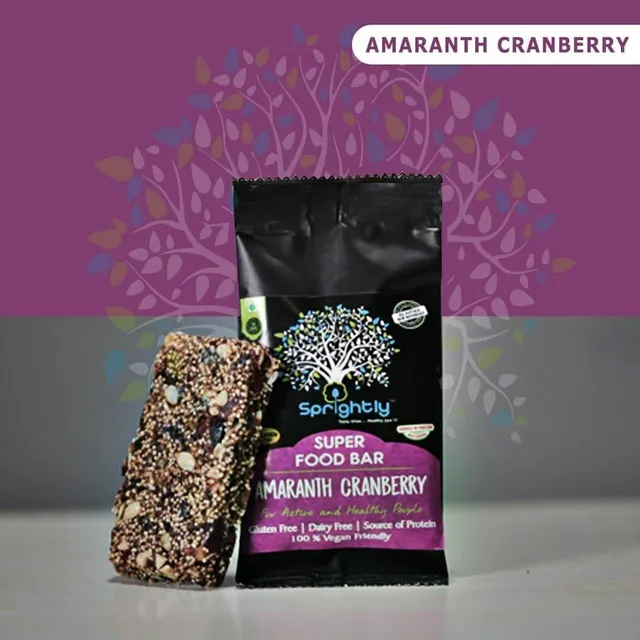 Amaranth Cranberries Bar