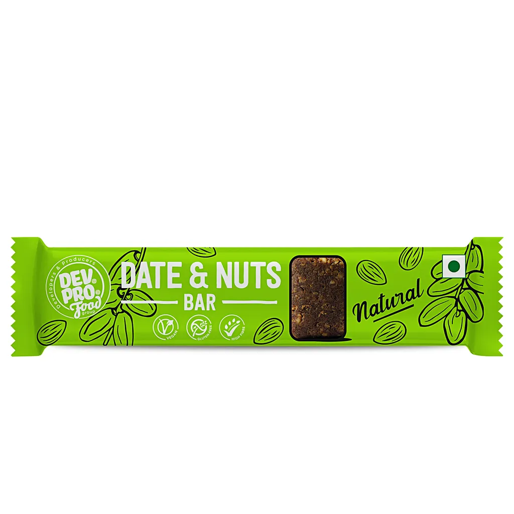 Dev. Pro. Date & Nuts Bar Natural (Pack of 16)