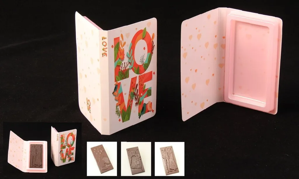 Valentine Chocolate Book (Pack of 2)