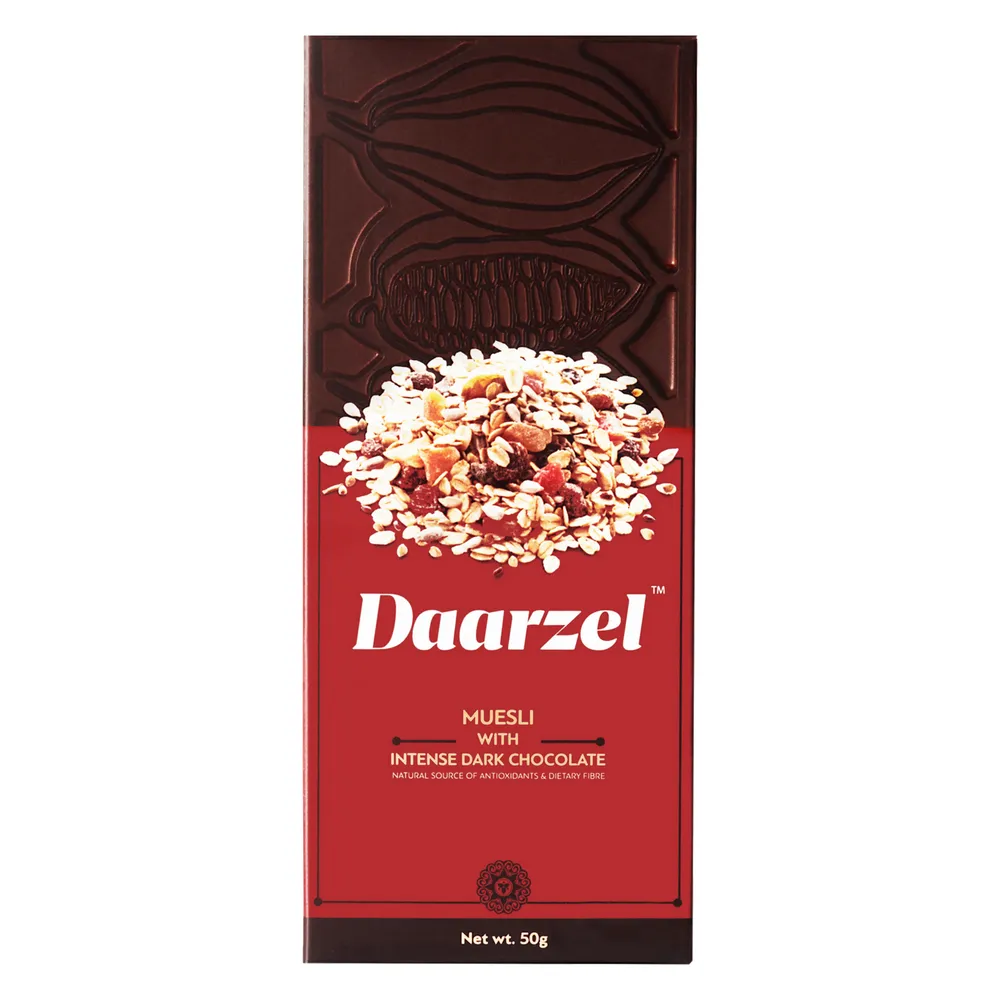 Dark Chocolate - Muesli With 65% Cocoa | 50 gm