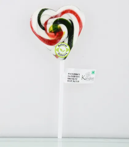 Watermelon Twist  Candy - Pack of 6 Pops - Kandee Sweet Heart
