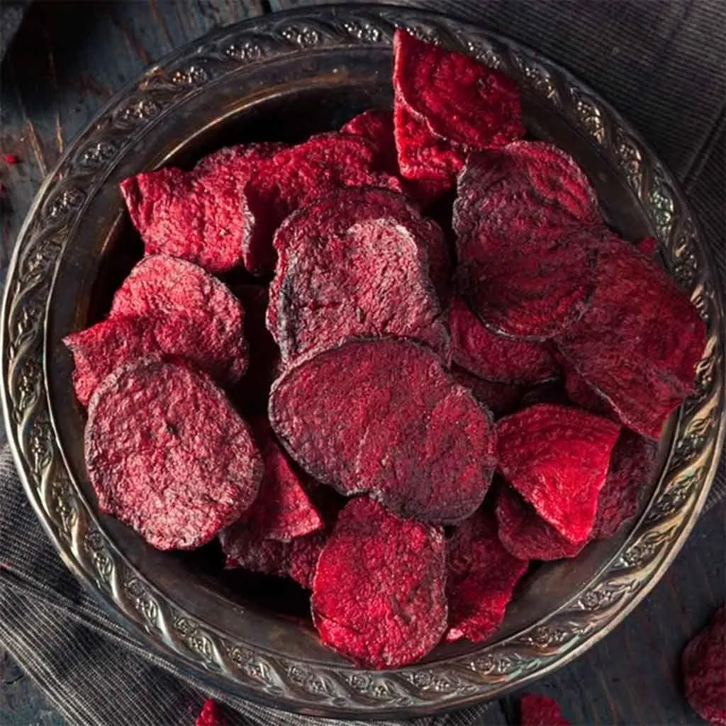 Beetroot Chips (Barbeque)