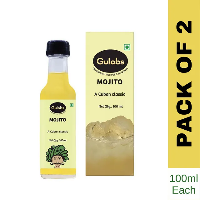 Gulabs Mini Mojito Syrup (Pack of 2)
