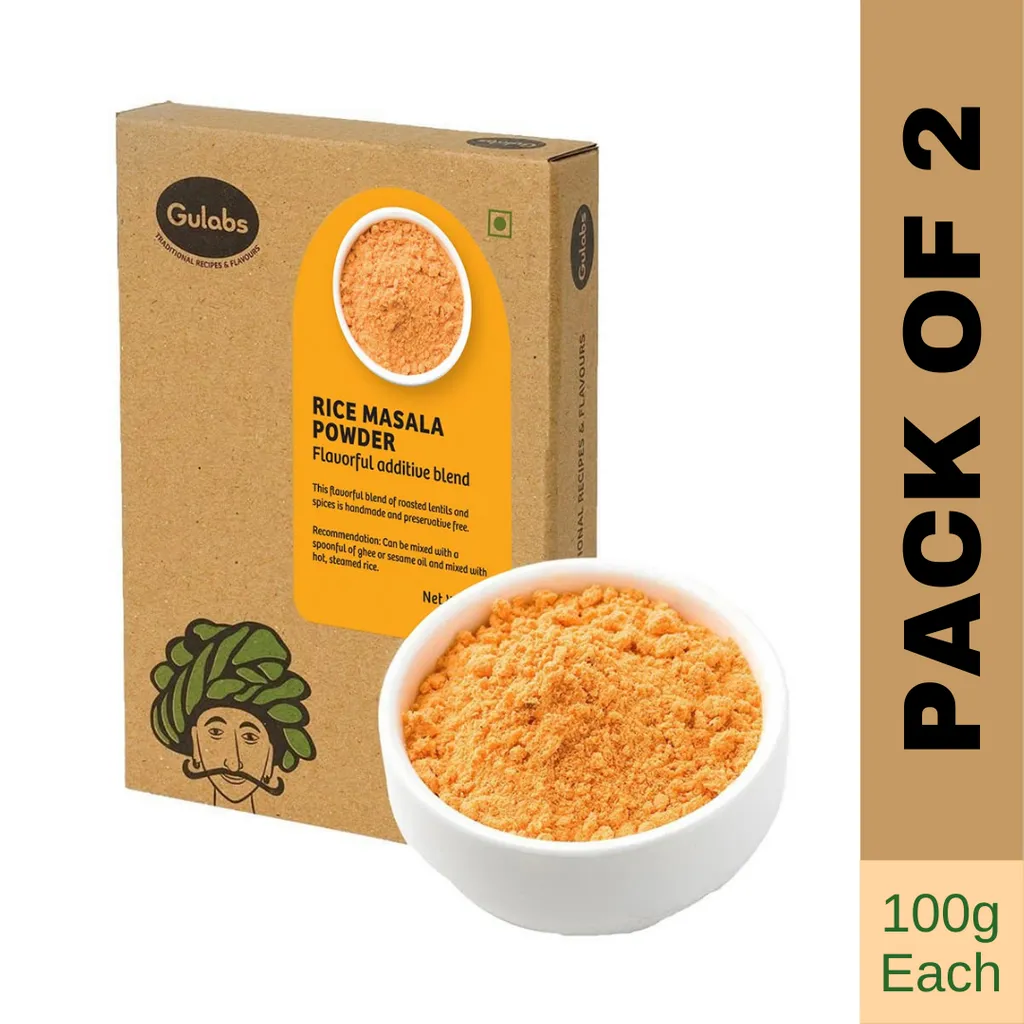 Gulabs Rice Masala Powder (Pack of 2)