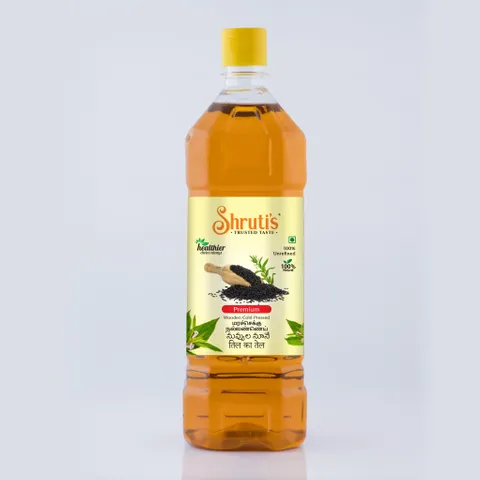 Cold Pressed Sesame Oil |  Gingelly Oil - Chekku / Kachi Ghani