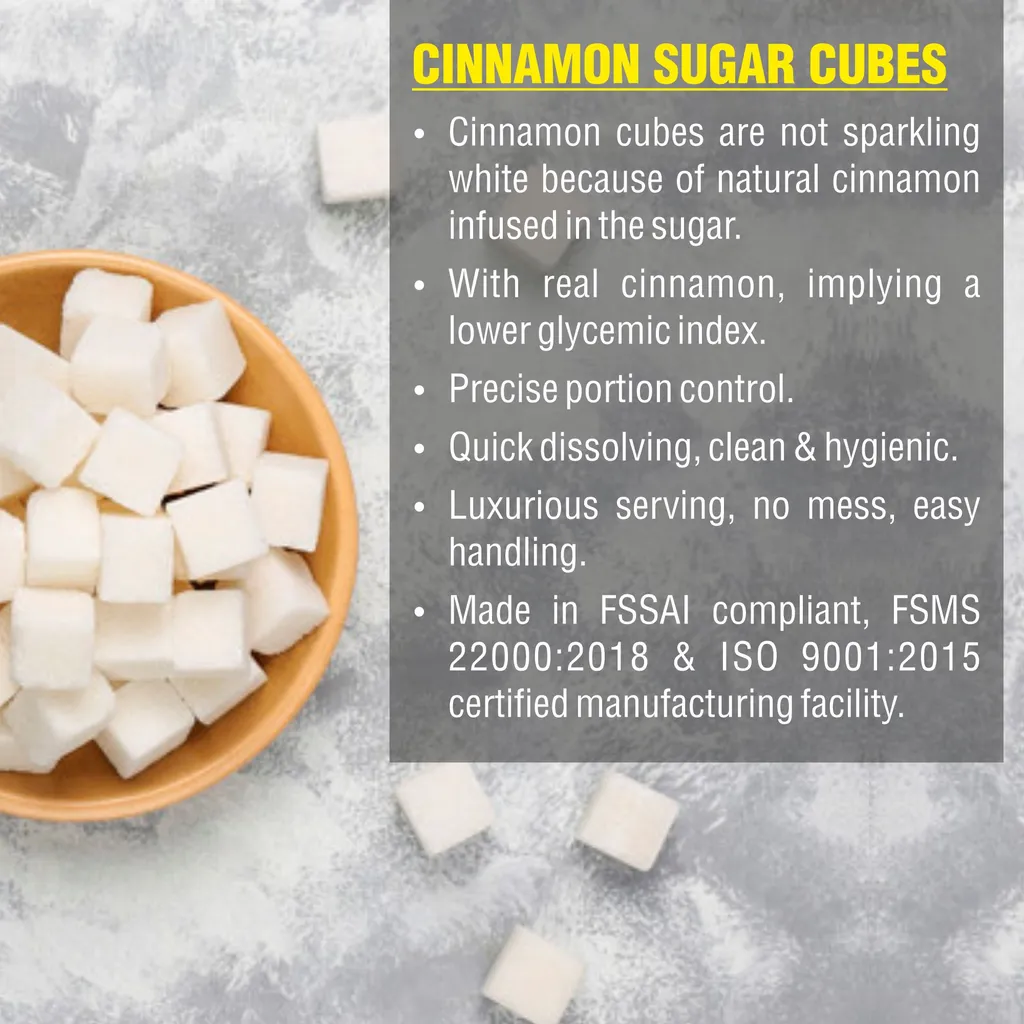 Cinnamon Sugar Cubes 500gm