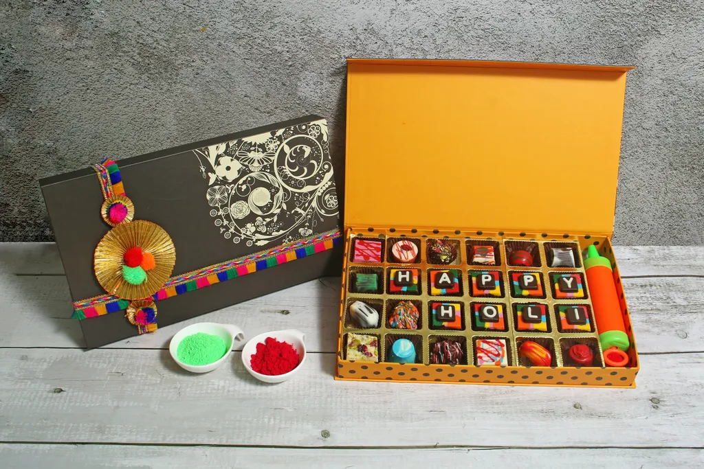 Holi Party Chocolates Box