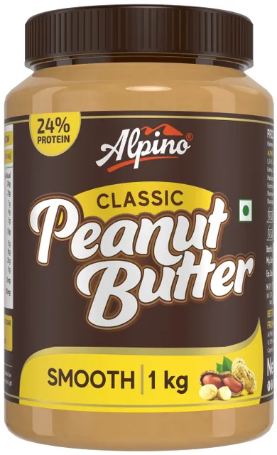 Alpino Classic Peanut Butter Smooth (Gluten Free / Non-GMO / Vegan)