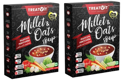 Millet & Oats Munchy Manchow Soup (Pack Of 2 - Each 42gm)