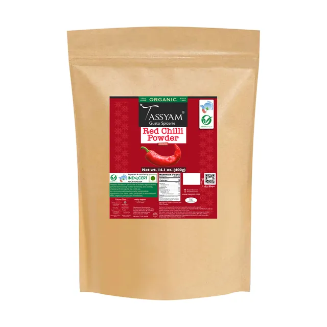 Organic Red Chilli Powder 400gm