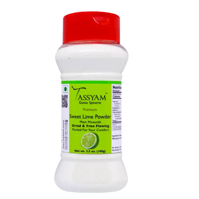 Sweet Lime (Mosambi) Powder Dispenser Bottle