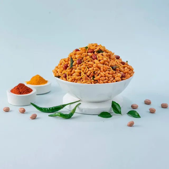 Diet Bhadang Bhel - 400gm (Pack Of 2 , 200gm Each)