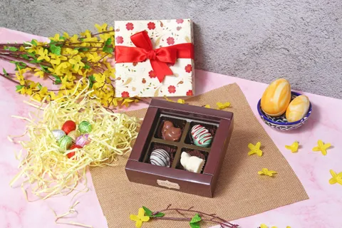 Mini Easter Eggers Box | 4 Assorted Chocolates