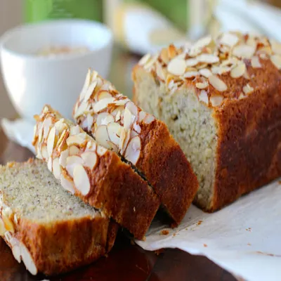Almond Cake Slice