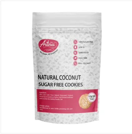 Natural Coconut Cookies Sugar Free