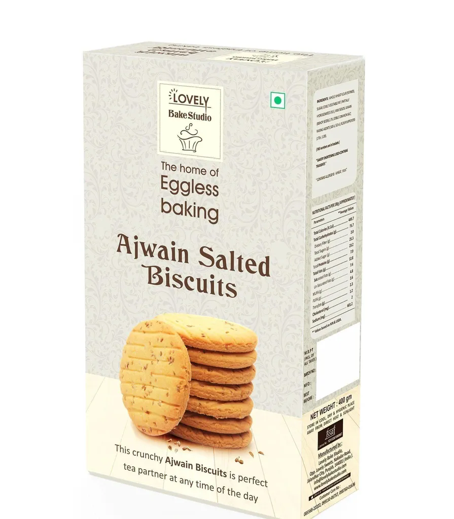 Ajwain Salt Biscuit