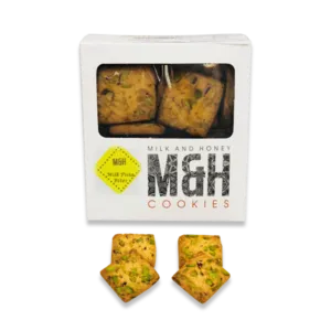 Milk Pista Cookies