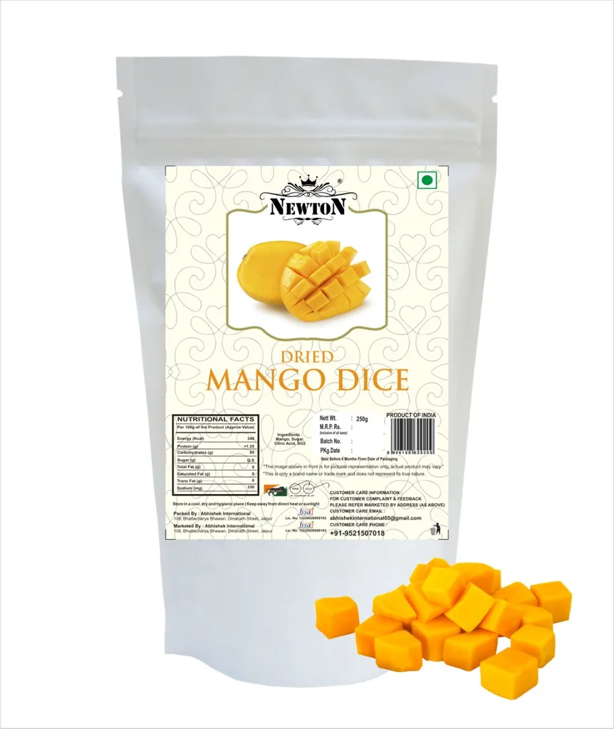 Dried Mango Dice