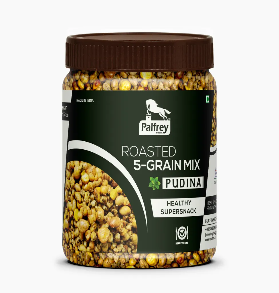 Roasted 5 Grain Mix Healthy Supersnacks - Pudina