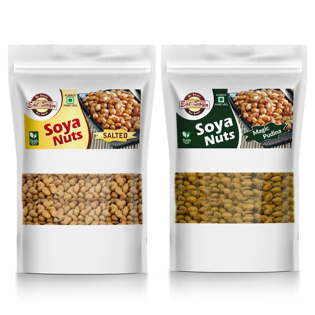 Soya Nuts - Salted And Magic Pudina Combo