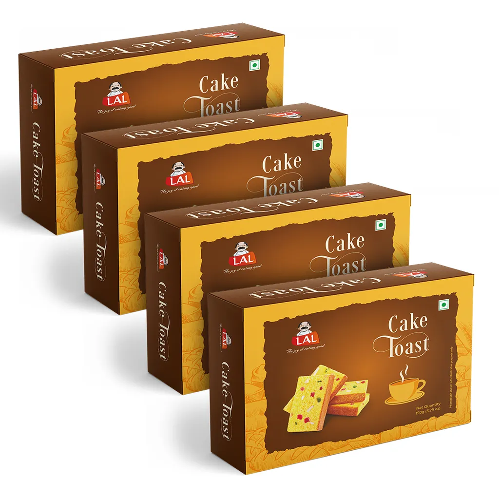Cake Toast - Pack Of 4