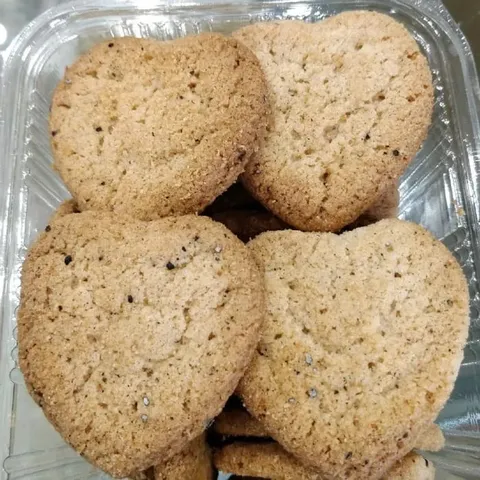 Desi Ghee Aata Suji Elaichi Cookies