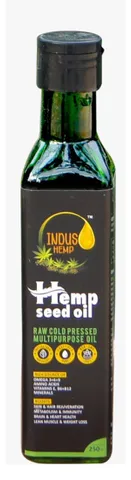 Hemp Seed Oil - Raw Cold Pressed | Omegas 3, 6 & 9 | 40% Less Saturated Fat Than Olive Oil | No Trans Fats | No Cholesterol | Vegan & Gluten Free