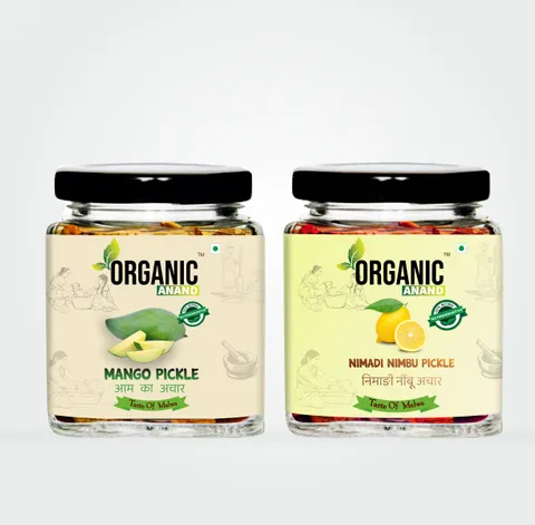 Mango Pickle & Nimadi Nimbu Pickle Combo