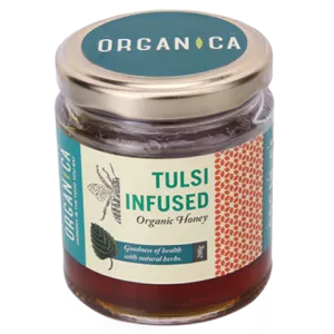Tulsi Infused Organic Honey