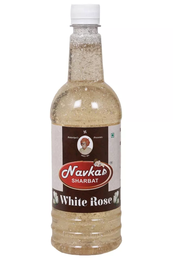Navkar White Rose Syrup Sharbat