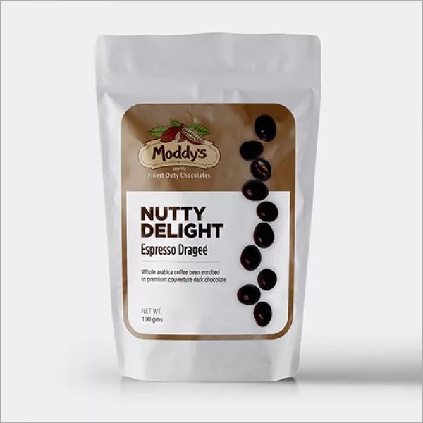 Nutty Delight Espresso Chocolate Beans Dragee