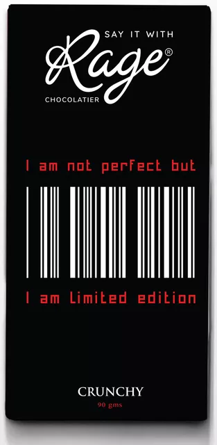 I am not perfect but limited edition Chocolate