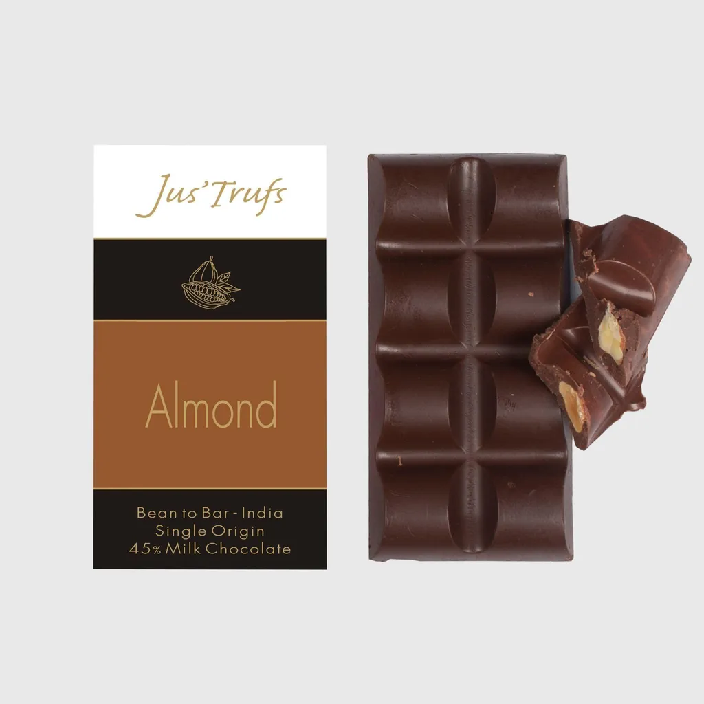 Artisanal Almond Milk Chocolate Bar