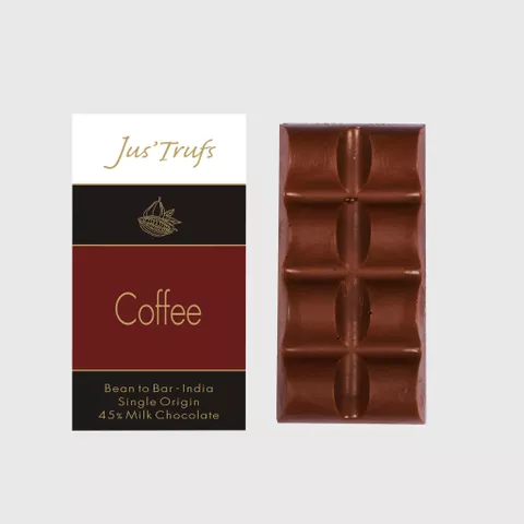 Artisanal Coffee Milk Chocolate Bar