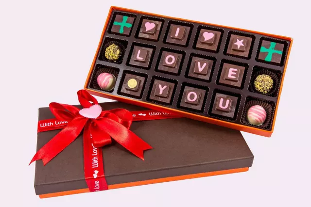 I Love You Chocolate Box 250gm