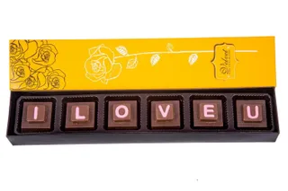 I Love You Chocolate Box 90gm